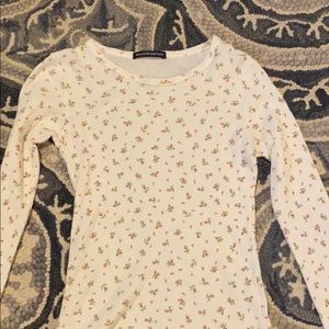 flower pattern long sleeve
